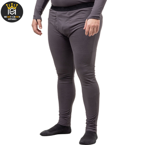 Color gris oscuro hecho a medida nueva llegada calidad Premium Heat Boost peso pesado caza capa Base pantalones parte inferior para venta al por mayor - Product Image 3