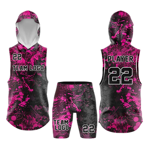 High Quality Custom 7V7 Football Uniforms Breathable <b>Heat</b>-Transfer Compression Sets Plus Size Flag American Football Jersey Set - Product Image 1