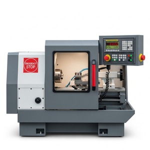 Petite machine à tour CNC 220V Siemens à broche unique pour la formation éducative, l'atelier, le travail artisanal, l'usinage par lots de métaux, de plastique et de bois - Product Image 4