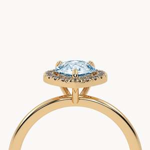 Bague de fiançailles Ren, bagues fines - Product Image 4