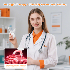 Chegada Nova Fisioterapia Oral Instrumento Luz Vermelha + Massagem Descontos A Granel - Product Image 5
