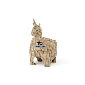 HOT Giraffe Shaped Storage <b>Basket</b> Eco-friendly Rattan <b>Toys</b> <b>Baskets</b> Woven <b>Basket</b> Kids Playing Room Nursery Decor - SGK02 - Product Image 1