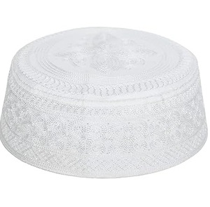 Moda Taqiyah Skull sombreros transpirables clásico omaní musulmanes gorras bordado islámico Logo impreso elegante caballeros Masjid sombreros gorras - Product Image 1