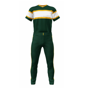 Nouveaux vêtements de sport unisexes de baseball et de softball pour adultes uniformes confortables à séchage rapide avec maillot et pantalon respirants en polyester - Product Image 2