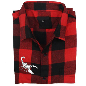 Camisas de franela a cuadros de peso pesado Unisex de algodón para hombre Camisa de franela multicolor de moda con forro elegante y barato - Product Image 2