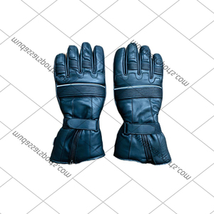 ถุงมือมอเตอร์ไซค์หนัง Mudassar Sports Adventure แบบเต็มนิ้ว รองรับหน้าจอสัมผัส กันน้ำ พร้อมป้องกันข้อนิ้ว - Product Image 2