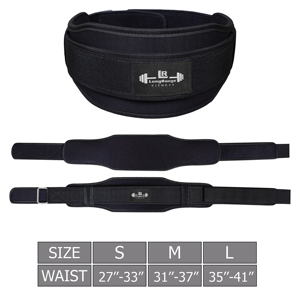 Ceinture de fitness, ceinture de musculation, ceinture de soutien lombaire, ceinture de soutien lombaire en néoprène, ceinture de soutien lombaire élastique réglable, ceinture de soutien lombaire réglable pour la gym - Product Image 2