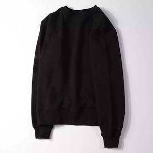 Venta al por mayor precio barato superventas bloque de dos colores de alta calidad logotipo personalizado bordado impresión algodón polar básicos sudaderas - Product Image 4