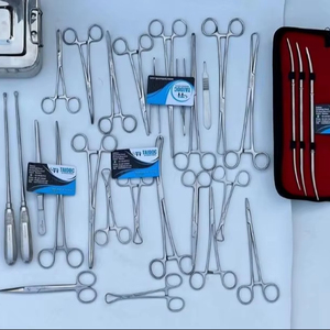 ชุดเครื่องมือผ่าตัดทางนรีเวชสำหรับการขยายช่องคลอดและขูดเนื้อเยื่อ 35 ชิ้น - Product Image 1