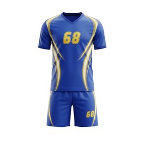 Ensemble de maillots de football personnalisés noirs avec imprimé marbré vert et éclairs, uniforme de football sublimé, kit d'entraînement d'équipe, tenue de sport pour hommes - Product Image 2