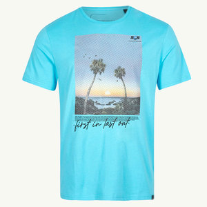 เสื้อยืดผู้ชายผ้าฝ้าย 100% ทรงหลวม ระบายอากาศดี เหมาะสำหรับใส่หน้าร้อน คุณภาพพรีเมียม พิมพ์ลายกราฟิก คุณภาพสูง - Product Image 1