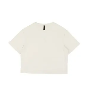 Haut d'entraînement 100% coton pour femmes, léger, coupe ample, respirant, pour le fitness. - Product Image 3