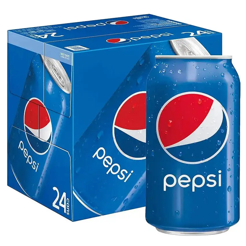 Doğal sıcak satış Pepsi Cola meşrubat kutuları satılık 330ml