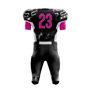 Nouveau maillot de football américain de haute qualité, logo personnalisé imprimé, uniforme de football américain, léger, 100% polyester, ensemble à manches courtes - Product Image 2