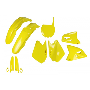 2025 2006ชิ้นสำหรับ Suzuki RM 125ชุดพลาสติกแบบเต็มชุดสีเหลือง102อุปกรณ์เสริมมอเตอร์ไซค์ไม่มีการจัดส่งจากสหรัฐอเมริกา - Product Image 1