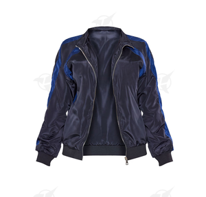 ชุดกีฬากันลมสำหรับผู้หญิงชุดวอร์มปักลายโลโก้ออกแบบใหม่ - Product Image 5
