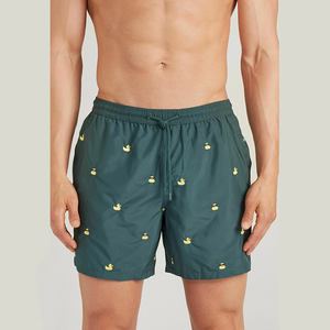 Séchage rapide hommes planche maillot de bain Shorts hommes en gros plage maillots de bain courts hommes grande taille personnalisé broderie Logo short de bain - Product Image 5