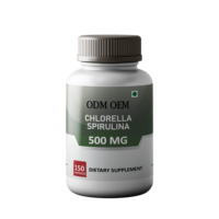 Marque distributeur OEM/ODM Capsules de Chlorella Spirulina 150 Chlorella Capsules de Chlorella Spirulina Chlorella pour la santé cardiaque