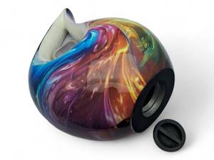 Multicolor Teardrop 10" Urn <b>for</b> <b>Ashes</b> Adult Male <b>for</b> Human <b>Ashes</b> Female Cremation Urns <b>for</b> Adult <b>Ashes</b> - Product Image 3