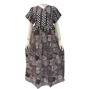 Vestido Chibi de rayón informal para mujer con cintura elástica, ropa de dormir suave para actividades diarias en interiores, pantalones cortos de verano a la venta - Product Image 2