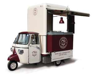 Tricycle Électrique pour Restauration Mobile, Chariot de Traiteur à Trois Roues, Résistant à la Rouille, Garantie 5 Ans, Café, Pizza, Tacos, Glaces, Snacks - Product Image 2