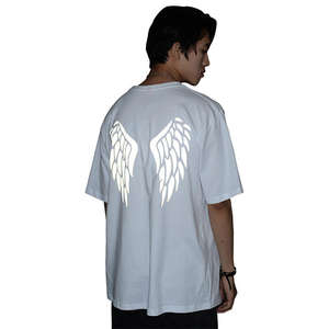 Camisetas Extra Grandes para Hombre, Lavado Ácido, Estampado de Personajes, Estilo Casual Urbano, Ecológicas, Transpirables, Hip Hop, 200 Gramos de Felpa - Product Image 6