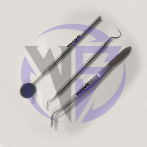 Kit d'hygiène dentaire professionnel, ensemble de suppression de la plaque et du tartre avec détartreur dentaire, cure-dent, miroir buccal et instruments à pince - Product Image 5