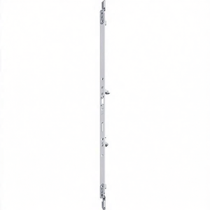 Multisafe 855R Flat Faceplate 16 mm Diameter 648 mm Length Silver-Colored Finish Steel <b>Door</b> <b>Plate</b> by FUHR - Product Image 3