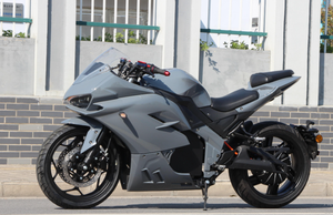 Nueva Motocicleta Eléctrica de Carreras con Marco de Aluminio, Frenos de Disco, Batería de Litio de 3000W y 60V - Product Image 3