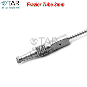 Aspirateur dentaire Frazier de qualité supérieure, tube d'aspiration en acier inoxydable, instrument médical pour le nettoyage osseux chirurgical, chirurgie buccale - Product Image 3