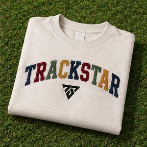 Sudadera Oversize de Cuello Redondo con Letras Universitarias Multicolor en Color Avena para Mujer, Estilo Trackstar, OEM, Marca Privada - Product Image 6