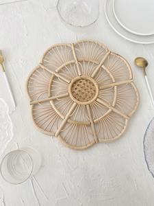 เสื่อหวายทรงกลมดีไซน์ใหม่ - Product Image 5