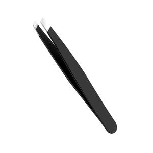 Pinzas de cejas de acero inoxidable de precisión de marca elegante personalizada para dar forma, duraderas y fáciles de usar - Product Image 4