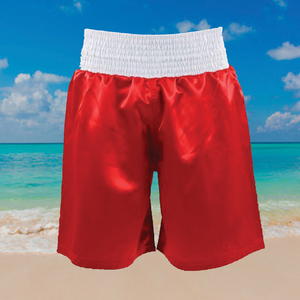 Shorts de boxe professionnels avec ceinture élastique, tissu respirant à séchage rapide, parfaits pour l'entraînement et le fitness - Product Image 2