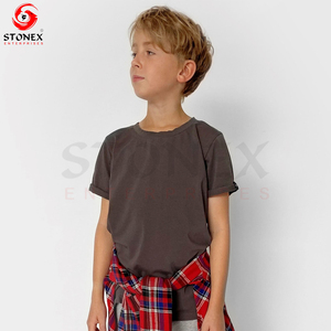 100% coton personnalisé imprimé enfants vêtements ensembles à la mode Street Wear t-shirt Shorts été doux t-shirt bébés lavé Technique - Product Image 5