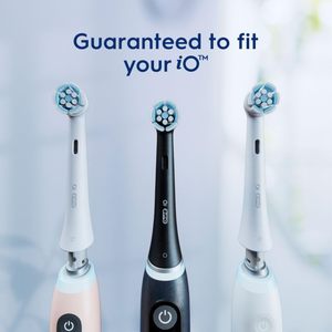 แปรงสีฟันไฟฟ้าสำหรับเปลี่ยนแปรงสีฟันไฟฟ้า Oral-B IO ขนาด4สีขาว - Product Image 2