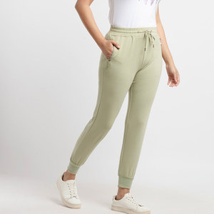 Marque privée 2023 hiver plat devant taille haute séchage rapide respirant léger femmes pantalons décontractés coton/Polyester - Product Image 5