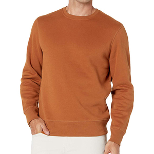 2024 automne hommes pull sport sweat solide col rond avec décorations hip-hop français polaire tissu chaud impression motif - Product Image 6