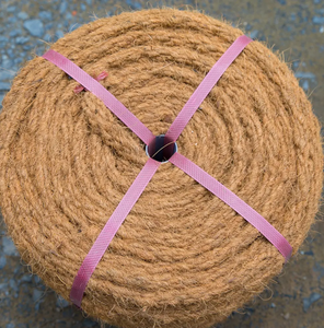 Cuerda de fibras de coco auténtica ecológica de alta calidad, Marrón Natural, 17mm de diámetro, 750m de longitud a la venta - Product Image 1