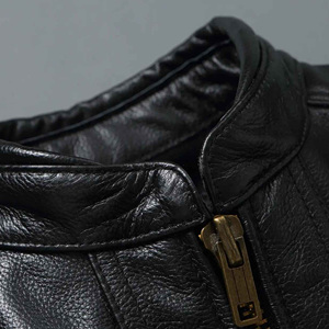 Nueva chaqueta de cuero personalizada de calidad más popular para hombre, hecha en Pakistán, chaquetas de cuero de gran oferta para motocicleta de alta calidad - Product Image 4