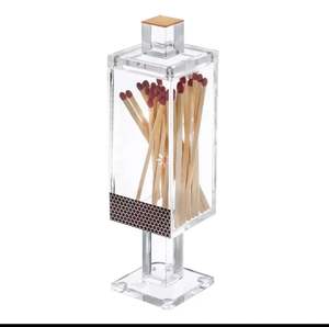 2025 nouveau moderne personnalisé Judaica Besamim magnétique attrayant acrylique boîte d'allumettes Hanukkah Lucite porte-allumettes - Product Image 4