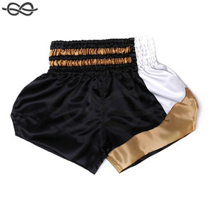 Short de boxe uni pour hommes et femmes Vêtements d'entraînement d'arts martiaux en satin Compétitions de cage de combat et confort de kickboxing - Product Image 3