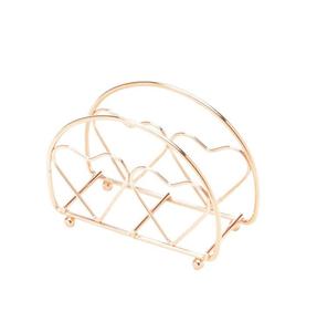 <b>Metal</b> Tissue Holder Stand Luxury Gold Napkin Holder <b>for</b> Home Kitchen Wedding Restaurant Dining Table Supplies - Product Image 1