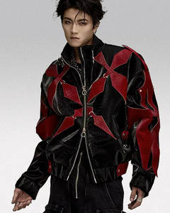 Cyberpunk Techwear Vestes Hommes Zips Imperméables Fonction Capuche Attachée Ninja Veste Hommes Techwear Cyberpunk Vêtements - Product Image 1