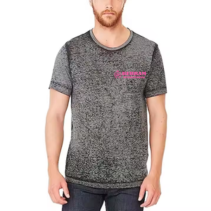 T-shirt Homme en Coton Biologique Lourd, Coupe Ample, Manches Courtes, Effet Délavé, Impression Numérique Personnalisée, Vente en Gros - Product Image 4