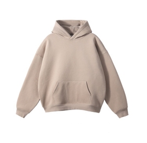 Drop Shoulder Hoodies Lightweight & Warm Trendy Pullover Hoodies Stylish Streetwear Fleece Men's Pullover Hoodies - Product Image 4