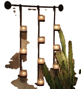 Rustic Wooden <b>Candle</b> <b>Holder</b> for Home Decor Living Room Bedroom Tabletop Accent Handmade Natural Finish Decorative Piece Standus - Product Image 4