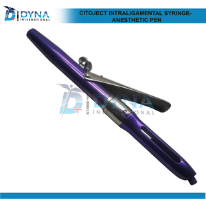 Jeringa Intralesional CITOJECT, Pluma Anestésica Manual de Acero Inoxidable, Instrumento Dental Reutilizable - Product Image 4