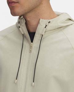 Veste coupe-vent en nylon léger sur mesure de haute qualité OEM avec fermeture éclair Veste d'extérieur - Product Image 2