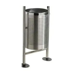 Conteneur poubelle en métal 8l Poubelle de luxe Sac d'espace Cadeaux minimalistes Cuisine Empreinte digitale Acier menthe Thé inoxydable américain - Product Image 5